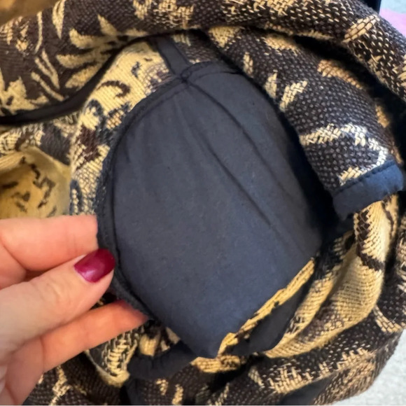 New Identity Womens Size Aztec Tapestry Cropped Blazer - Picture 8 of 8